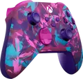 Controller Wireless Microsoft Xbox Heart Breaker Special Edition pentru Xbox Series X|S, Xbox One, PC, Android, iOS - Design Translucid Roz Violet Albastru