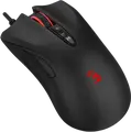 Bloody ES5 Gaming Mouse, PixArt Optical Sensor, 3200 CPI, 8 Programmable Buttons, RGB Backlight, 1000Hz Polling Rate, Wired USB, Stone Black