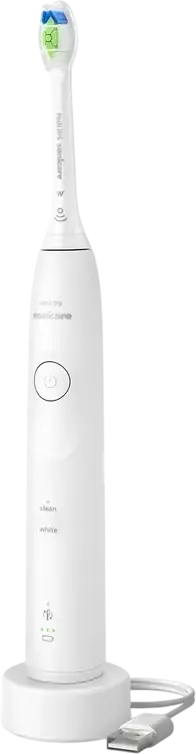 Periuța de dinți electrică sonică Philips HX7110/01, Alb