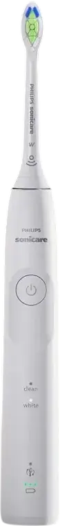 Philips Sonicare 5500 HX7110/01 Electric Toothbrush, 2 Cleaning Modes, Pressure Sensor, Li-ion Battery, W Optimal White Brush Head, White