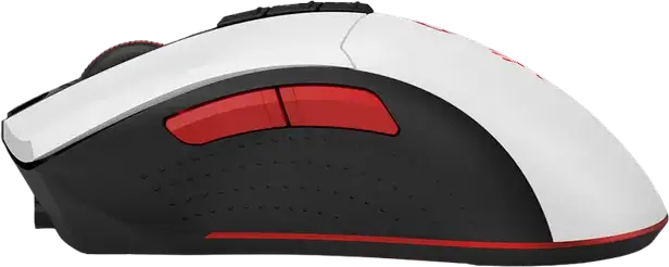 Bloody R90 Plus Wireless Gaming Mouse, BC3332-S Sensor, 5000 CPI, 8 Programmable Buttons, 2.4 GHz, Metal X'Glide Armor Boot, Rechargeable, Naraka