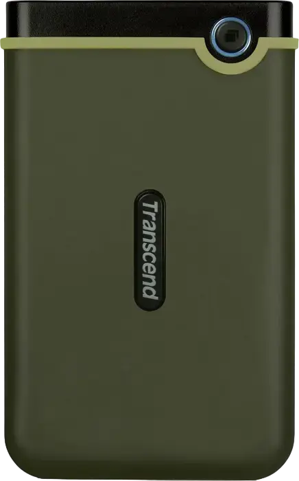 HDD portabil extern Transcend StoreJet 25M3G, 2 TB, Military Green (TS2TSJ25M3G)