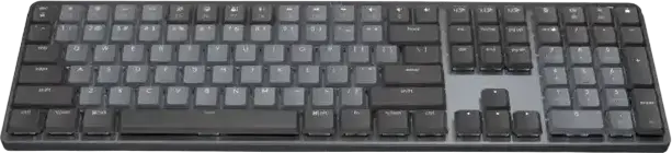 Logitech MX Mechanical Wireless Keyboard 920-010757 Tactile Quiet Switches Bluetooth Logi Bolt US Layout Low Carbon Aluminum Backlit