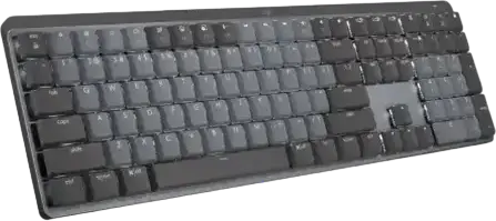 Logitech MX Mechanical Wireless Keyboard 920-010757 Tactile Quiet Switches Bluetooth Logi Bolt US Layout Low Carbon Aluminum Backlit