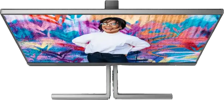 Monitor AOC U32U3CV Graphic Pro 31.5 inch 4K UHD Nano IPS, 3840x2160, HDR 400, 98% DCI-P3, USB-C 96W PD, KVM Switch, Calman Ready, Gri