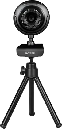Webcam A4Tech PK-710G USB 2.0, Rezolutie 640x480 VGA, 30fps, Microfon Mono Integrat, Focus Fix, Clip Universal Monitor, Plug and Play, Negru