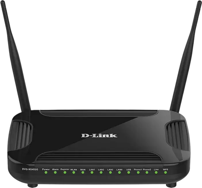 Router fără fir D-Link DVG-N5402G, 3G, 4G, Negru