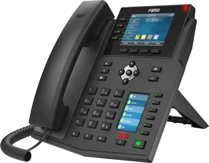 Telefon IP Fanvil X5U, Negru