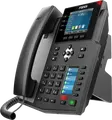 Telefon IP Fanvil X5U-R Negru, 16 Linii SIP, Ecrane LCD Color 3.5" si 2.4", 30 Taste DSS, Gigabit Ethernet, PoE, Bluetooth 4.2, Audio HD, Utilizare Urgenta