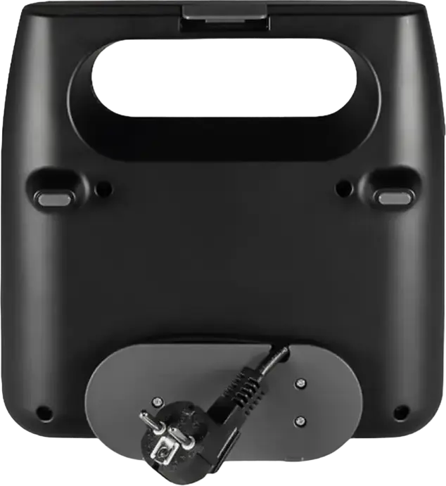 Gorenje SM701GCB Sandwich Maker, 700W-770W, Non-Stick Grill Plates, 2 Portions, Compact Black Design with Lockable Handle and Indicator Light