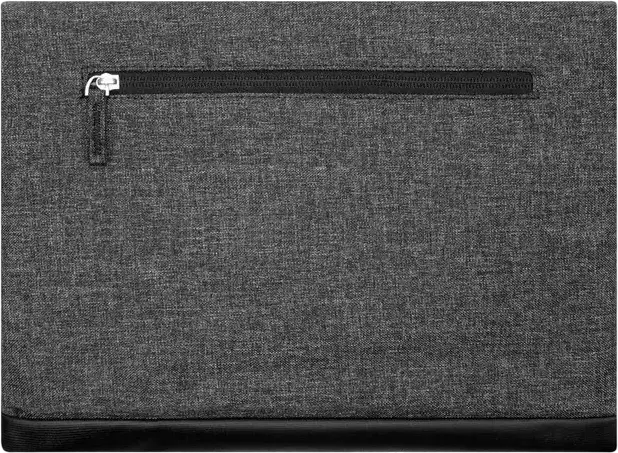 RivaCase Lantau 8803 Universal Laptop Sleeve for 13.3-14 inch Laptops and Tablets, Eco-Friendly RPET Polyester and Faux Leather, Black