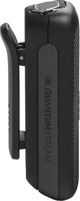 JBL Quantum Stream Wireless USB-C Omnidirectional Dynamic Lavalier Microphone with Charging Case, 100m Range, for Android and Apple USB-C Devices