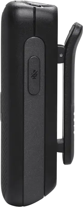 JBL Quantum Stream Wireless USB-C Omnidirectional Dynamic Lavalier Microphone with Charging Case, 100m Range, for Android and Apple USB-C Devices