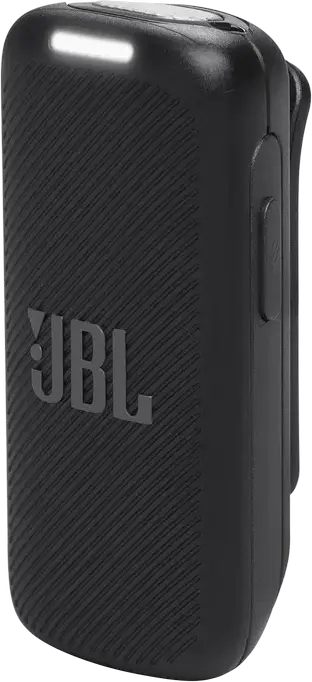 JBL Quantum Stream Wireless USB-C Omnidirectional Dynamic Lavalier Microphone with Charging Case, 100m Range, for Android and Apple USB-C Devices