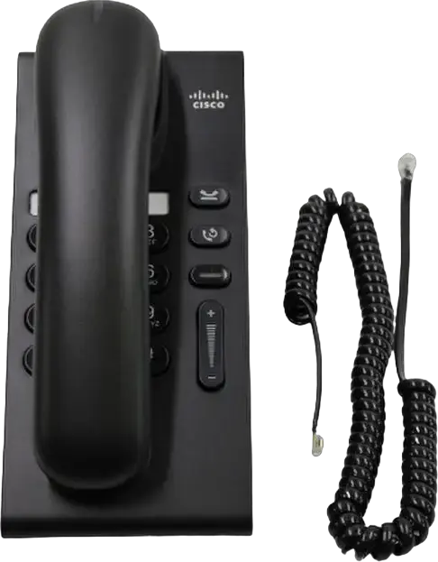 Telefon IP Cisco Unified 6901 Single-line, Charcoal, Ethernet 10/100, PoE IEEE 802.3af, Protocoale SIP/SCCP, 32MB SDRAM, Plastic ABS, Montare Perete/Birou