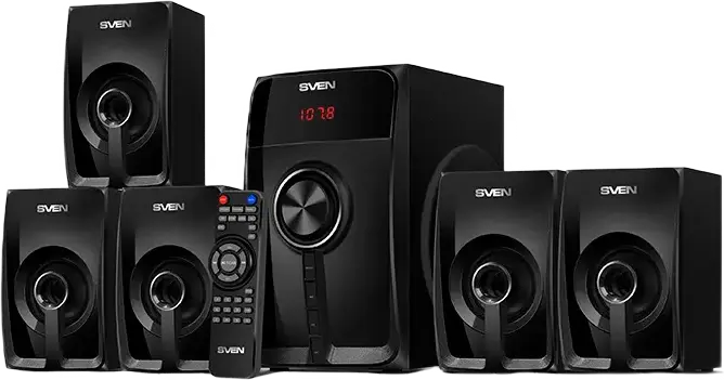 Boxe pentru calculator 5.1 SVEN HT-202, Negru