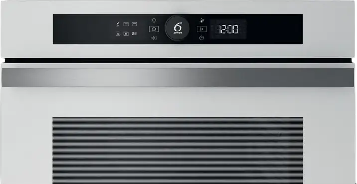 Cuptor Electric Incorporabil Whirlpool WOI4S8CM1SWA, Capacitate XXL 73L, Clasa Energetica A+, Tehnologie 6th Sense, AirFry, Steam+, Curatare Catalitica, Alb