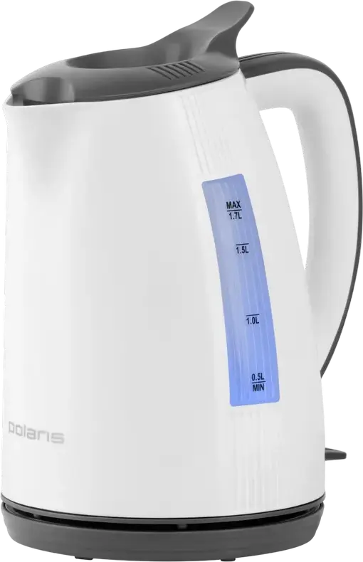 Fierbător electric Polaris PWK 1708C, Alb | Gri