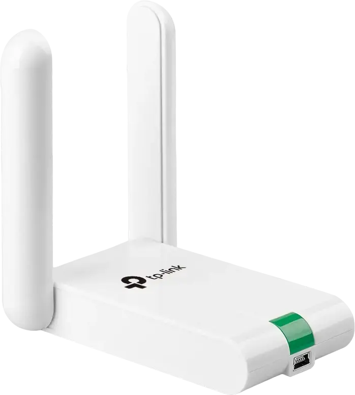 Adaptor Wireless USB TP-Link TL-WN822N 300Mbps Wi-Fi 2.4GHz cu Doua Antene Externe Omnidirectionale 3dBi si Buton WPS