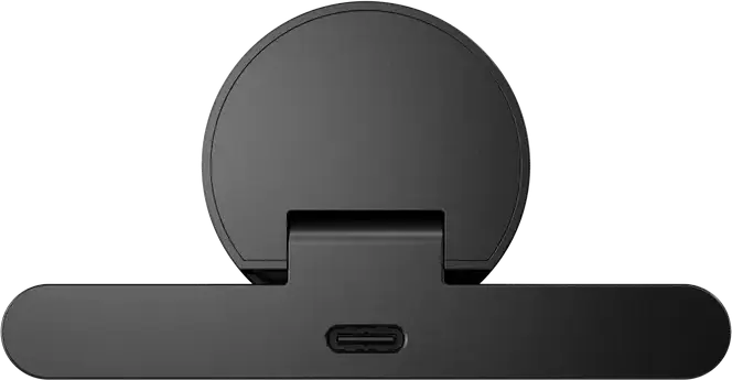 Lenovo QHD Webcam 4XC1Q25245 2K Resolution 30fps AI Auto-focus Adjustable FOV 90/78/65 HDR Noise Cancellation USB-C Microsoft Teams Certified Black