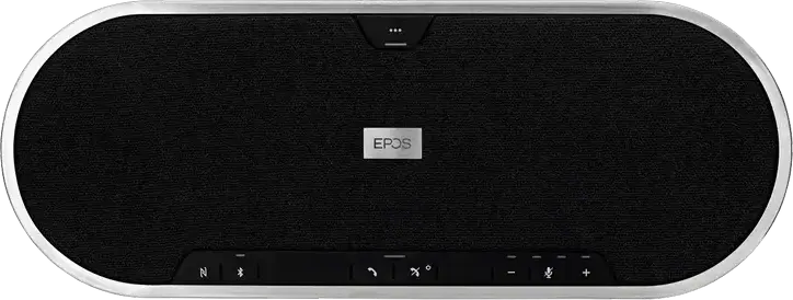 EPOS EXPAND SP 80 Portable Speakerphone, Bluetooth and USB Connectivity, 6 Adaptive Beamforming Microphones, 18h Battery, Supports 16 Participants, Black
