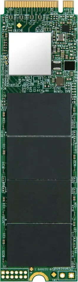 Transcend MTE110S 2TB M.2 2280 NVMe PCIe Gen3 x4 SSD, 3D NAND Flash, Read up to 2500MB/s, Write up to 1700MB/s, 800 TBW Endurance