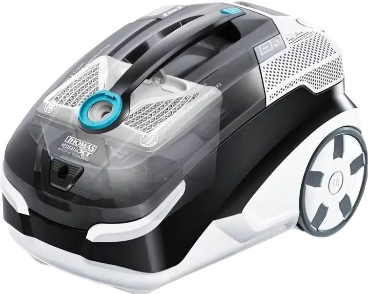 Моющий пылесос Thomas Vestfalia XT, 1700Вт, для сухой и влажной уборки, аквафильтрация AquaBOX, фильтр HEPA 13, бак 1.8л, турбощетка, Made in Germany