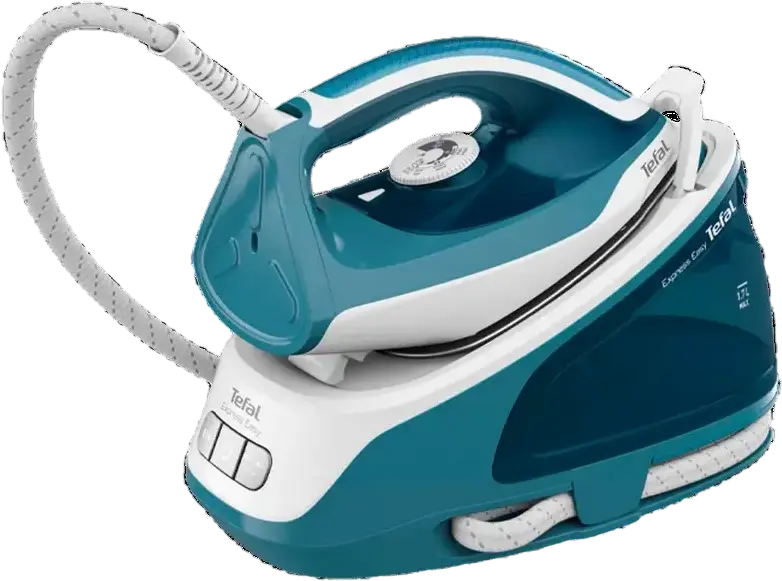 Fier de călcat cu generator de abur Tefal SV6131E0, 2200W, Albastru deschis