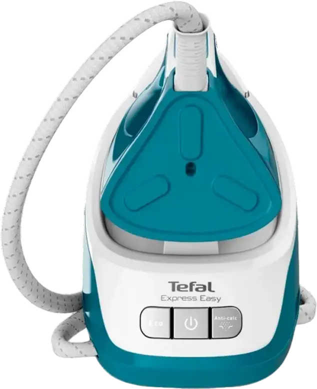 Tefal Express Easy SV6131E0 Steam Generator Iron, 2200W, 5.8 bar Pressure, 350g/min Steam Boost, 1.7L Tank, Ceramic Xpress Glide Soleplate