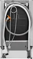 AEG FSE74527P Series 7000 Fully Integrated Dishwasher, 10 Place Settings, AirDry, SatelliteClean, Inverter Motor, 45 cm Width, Energy Class C