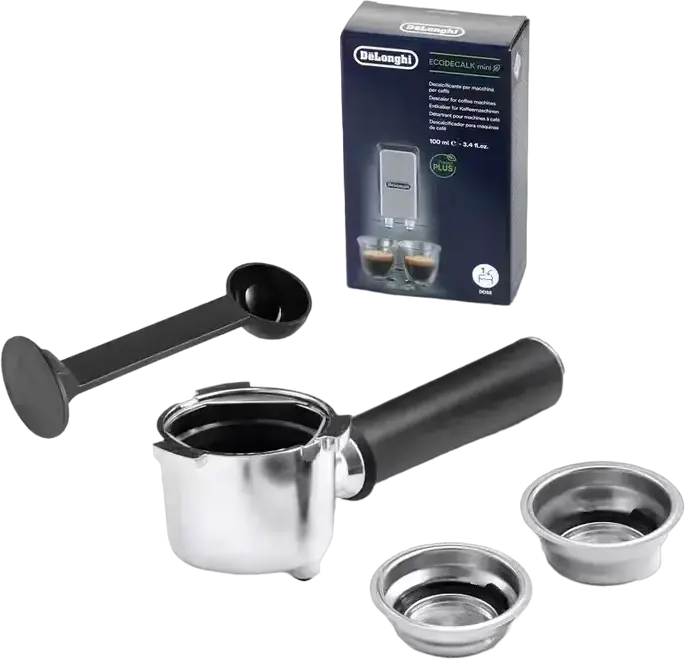 Кофемашина DeLonghi Dedica Pump Espresso, цвет черный, профессиональный насос 15 бар, 1300 Вт, система нагрева Thermoblock, металлический корпус, капучинатор