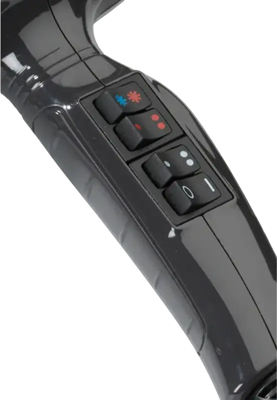 Фен для волос BaByliss 6720DSE, 2200 Вт, с ионизацией, 2 режима температуры и 2 режима воздушного потока, холодный обдув, диффузор и концентратор, черный