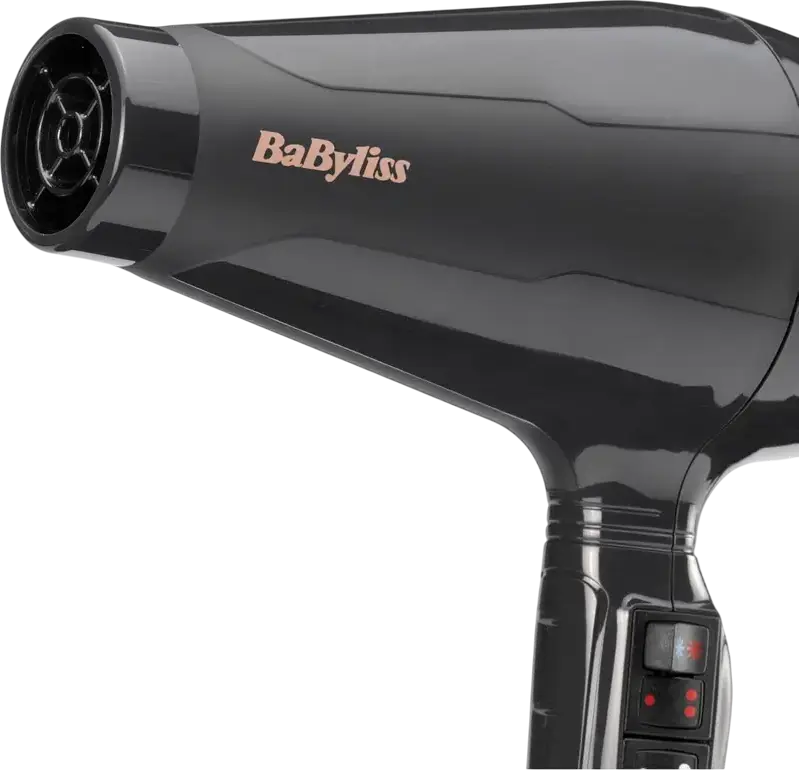 Фен для волос BaByliss 6720DSE, 2200 Вт, с ионизацией, 2 режима температуры и 2 режима воздушного потока, холодный обдув, диффузор и концентратор, черный