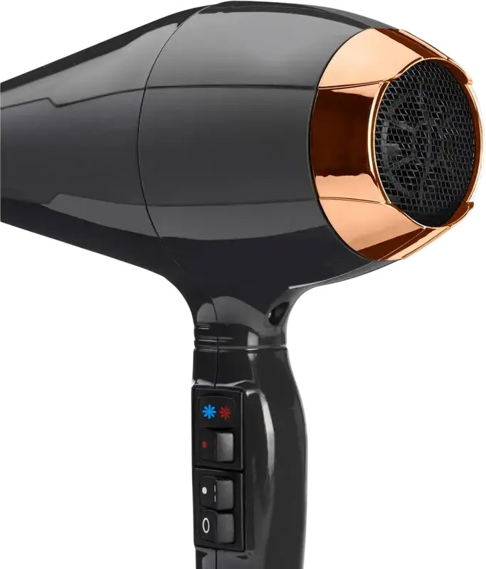 Фен для волос BaByliss 6720DSE, 2200 Вт, с ионизацией, 2 режима температуры и 2 режима воздушного потока, холодный обдув, диффузор и концентратор, черный