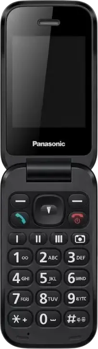 KX-TF600 Panasonic 4G Black Clam Shell