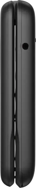 Telefon Flip Panasonic KX-TF600 4G LTE VoLTE, Ecran TFT LCD 2.8 inchi, nano-SIM, microSD, Bluetooth 5.0, USB Type-C, Rezistenta IP44, Negru
