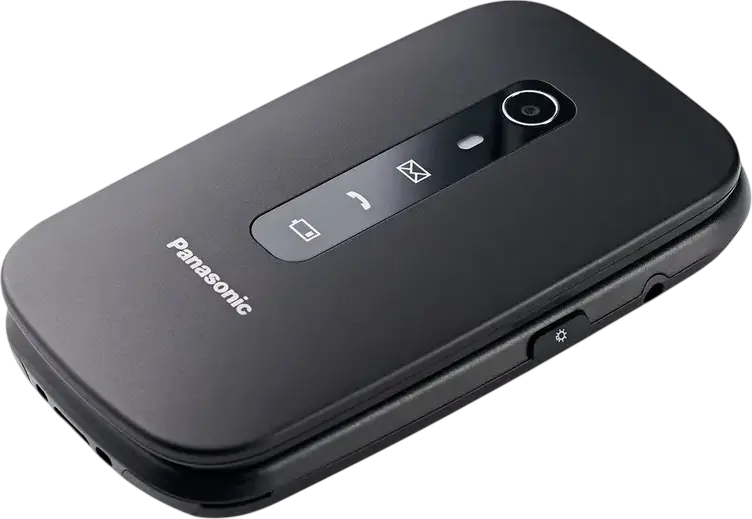 Telefon pliabil robust Panasonic KX-TU550, 4G LTE, Standard Militar MIL-STD-810G, Ecran 2.8 inch, Unisoc T117, Memorie 128MB, microSD, Bluetooth 5.0, USB-C