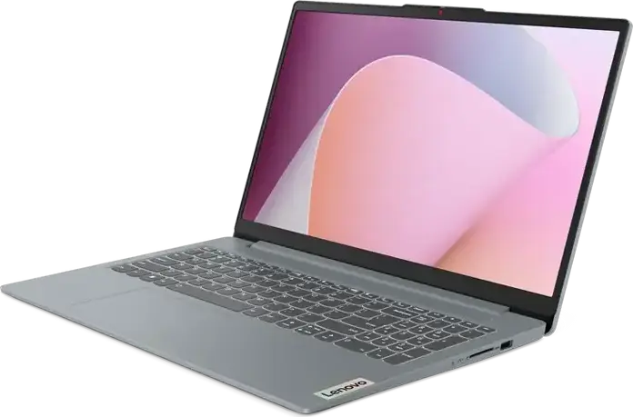 Lenovo IdeaPad Slim 3 15ABR8 Laptop, AMD Ryzen 7 5825U, 16GB DDR4 RAM, 512GB SSD NVMe, 15.6" FHD IPS Anti-glare, Wi-Fi 6, FHD Camera, Arctic Grey