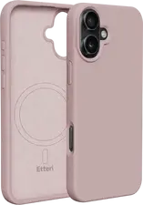 Husă Etteri Silicone Mag case pentru iPhone 16 Plus, Light Pink