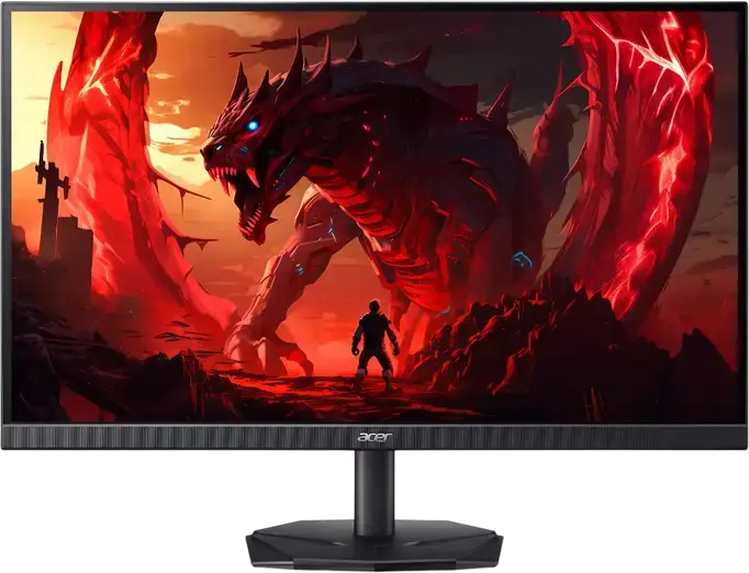 Acer Nitro KG242Y 23.8 inch Gaming Monitor, IPS, FHD 1920x1080, 200Hz, 0.5ms, HDR10, AMD FreeSync Premium, Frameless Design, Black