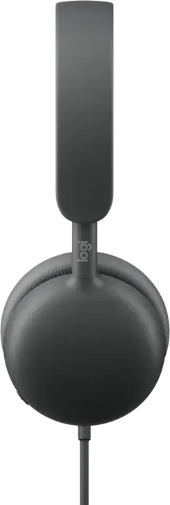 Casca Logitech Zone Wired 2 cu fir, Grafit, ANC Hibrid Adaptiv, Microfoane Duale cu Anulare Zgomot AI, USB-C/USB-A, Drivere 40mm, Certificată Microsoft Teams și Zoom