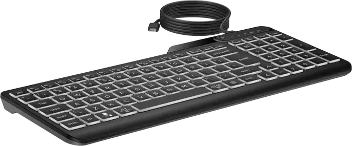 Tastatură HP 400, Cu fir, Negru