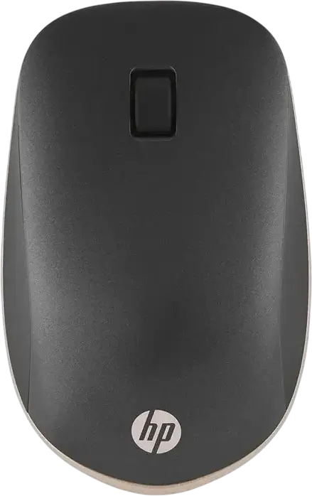 HP 410 Slim Wireless Mouse, Bluetooth 5 & RF 2.4GHz, 1600 DPI Optical Sensor, Ambidextrous, 3 Buttons, Ash Silver, Compact Design