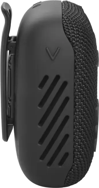JBL Wind 3S Portable Bluetooth 5.0 Speaker, 5W RMS, IP67 Waterproof, 1050mAh Battery, USB Type-C, 110Hz-20kHz, Black, Durable Design for Cycling and Hiking