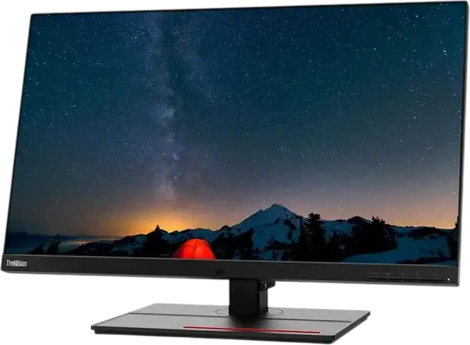 27" Monitor Lenovo ThinkVision P27u-20, IPS 3840x2160 4K UHD, Negru
