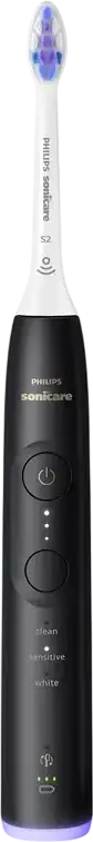 Periuța de dinți electrică sonică Philips HX7411/02, Negru