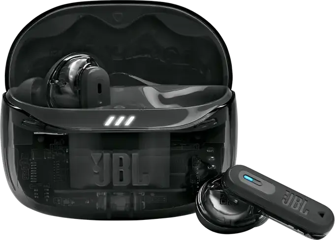 Casca JBL Tune Beam 2 True Wireless, Negru, Anulare Adaptivă a Zgomotului, Drivere Dinamice 10mm, Pure Bass Sound, Baterie 48h, IP54, Bluetooth 5.3