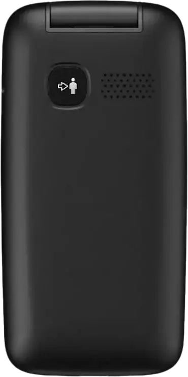 Panasonic KX-TU410 4G LTE Clamshell Flip Phone, 2.4-inch Display, IP44 Dust and Splash Resistant, SOS Button, Bluetooth 5.0, nano-SIM, USB-C