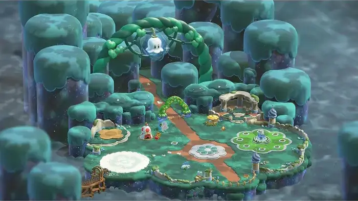 Nintendo Super Mario Bros. Wonder Ediție Nintendo Switch 2 Upgrade Pack, Rezoluție 4K, 60 fps, Personaje Noi Rosalina și Co-Star Luma, Cartuș