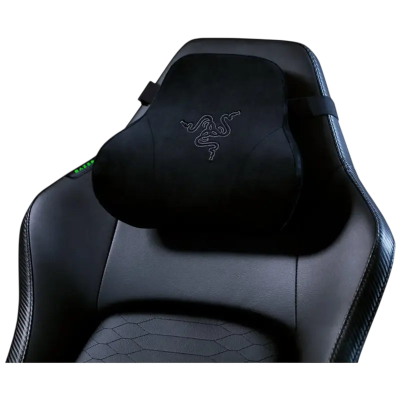 Игровое кресло Razer Iskur V2, синтетическая кожа EPU, адаптивная система поддержки поясницы, 4D-подлокотники, газлифт Class 4, макс. нагрузка 136кг, черный